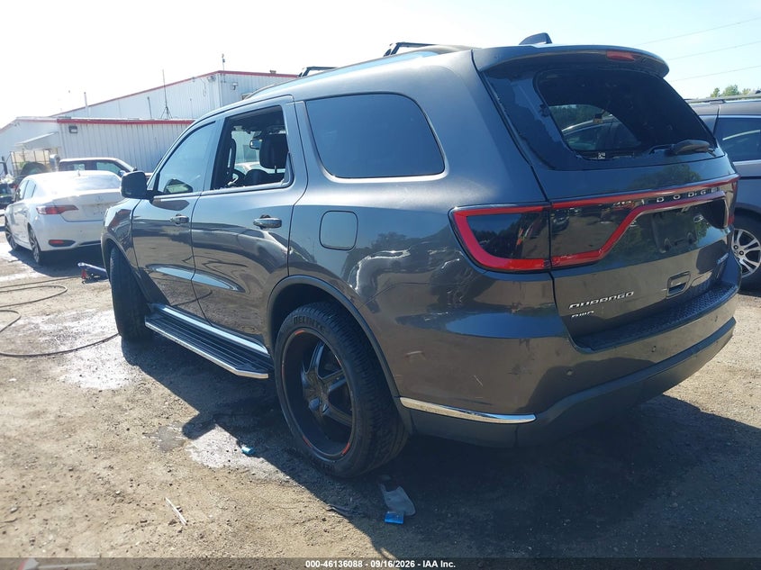 Vin: 1c4rdjdg3gc412852, lot: 46635822, dodge durango limited 20163