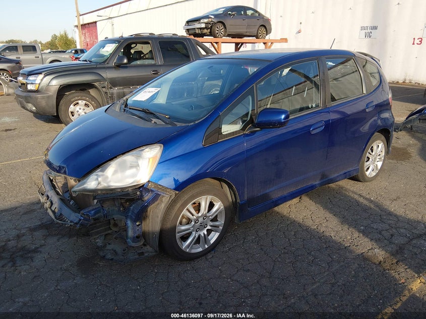 Vin: jhmge8h40as006603, lot: 46635832, honda fit sport 20102
