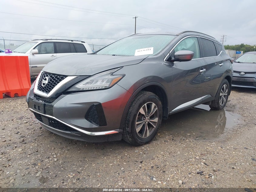 Vin: 5n1az2ms8kn121443, lot: 46635838, nissan murano platinum/s/sl/sv 20192
