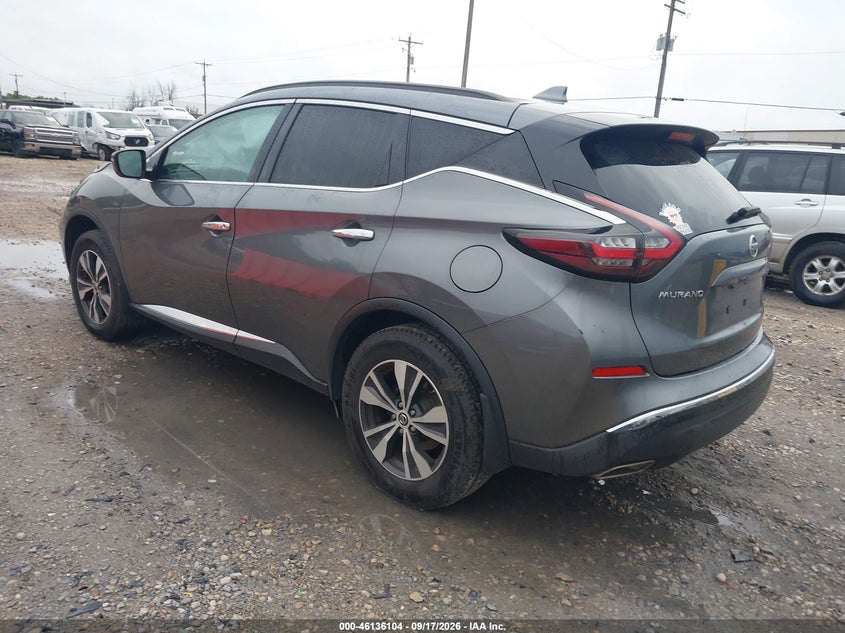 Vin: 5n1az2ms8kn121443, lot: 46635838, nissan murano platinum/s/sl/sv 20193