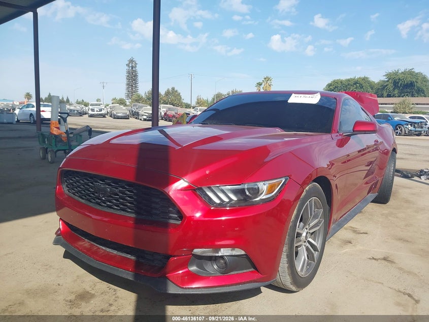 Vin: 1fa6p8th9g5334343, lot: 46635841, ford mustang ecoboost 20162