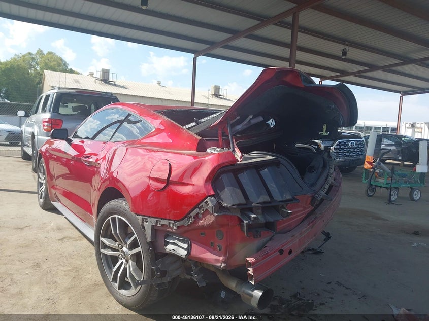 Vin: 1fa6p8th9g5334343, lot: 46635841, ford mustang ecoboost 20163