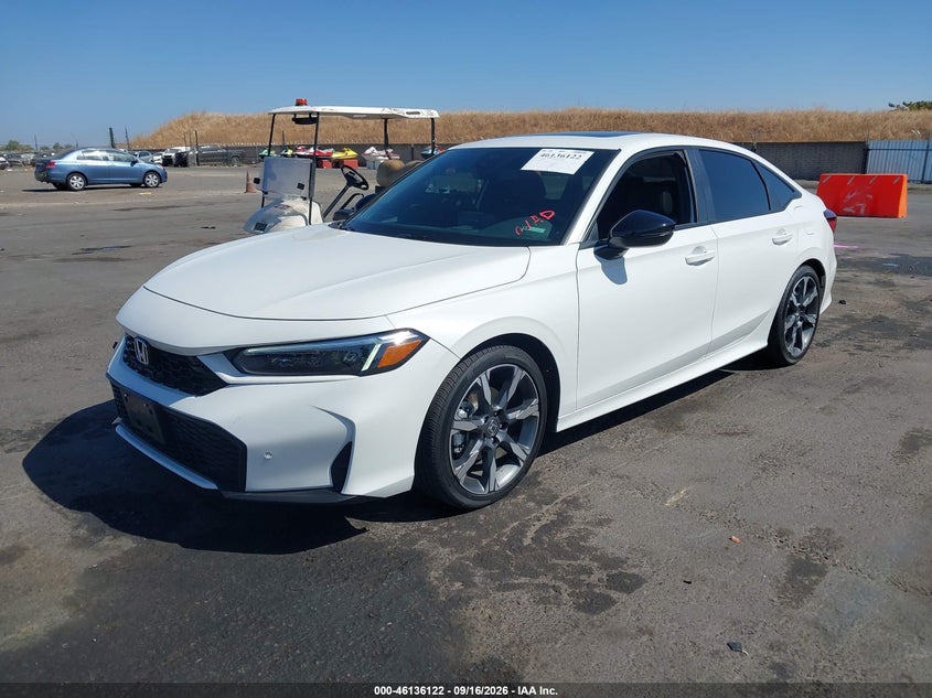 Vin: 2hgfe4f86th319047, lot: 46635856, honda civic hybrid sport/sport touring 20262