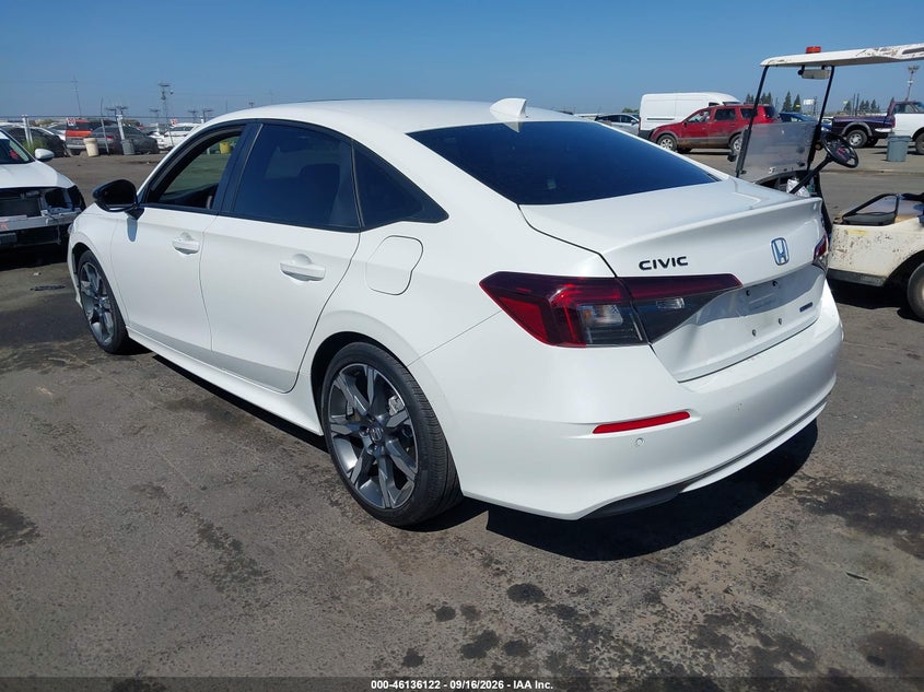 Vin: 2hgfe4f86th319047, lot: 46635856, honda civic hybrid sport/sport touring 20263