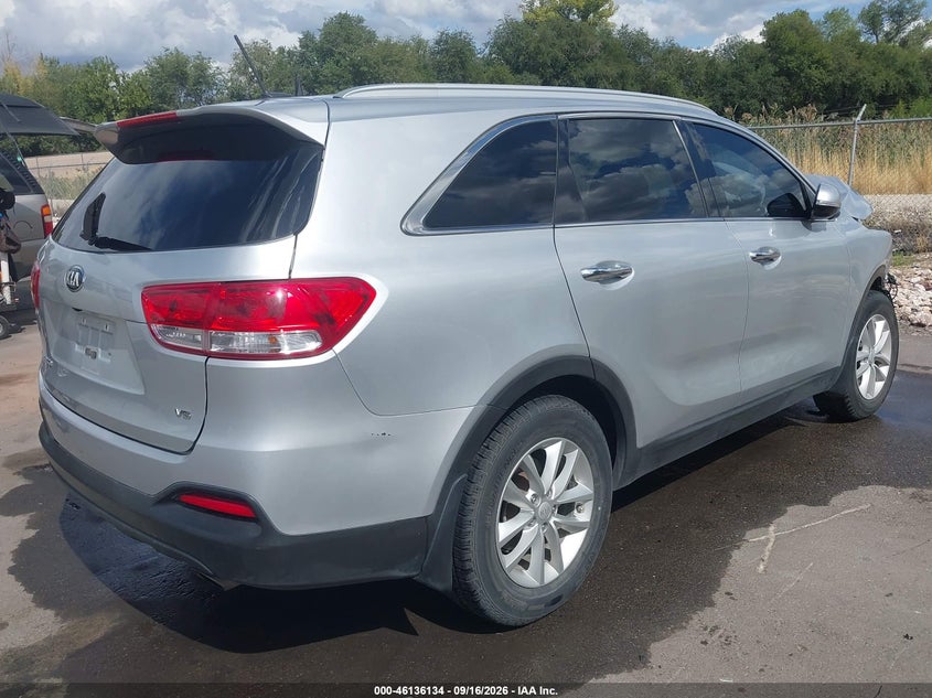 Vin: 5xypgda56jg413189, lot: 46635868, kia sorento 3.3l lx 20184