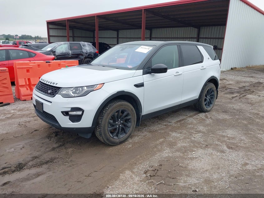 Vin: salcr2bg8gh570275, lot: 46635872, land rover discovery sport hse 20162