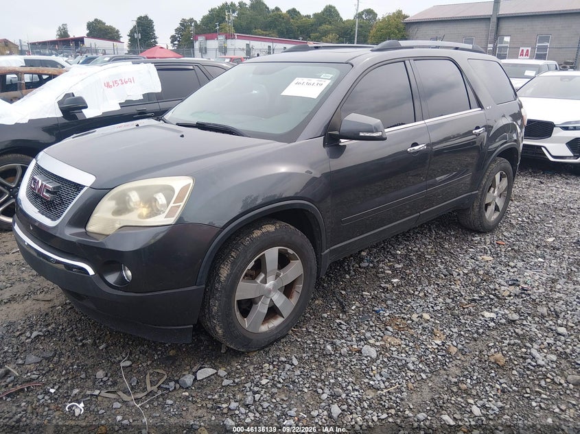 Vin: 1gkkrredxcj418325, lot: 46635873, gmc acadia slt-1 20122
