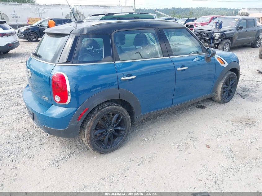 MINI COOPER COUNTRYMAN 2012 VIN WMWZB3C57CWM30780