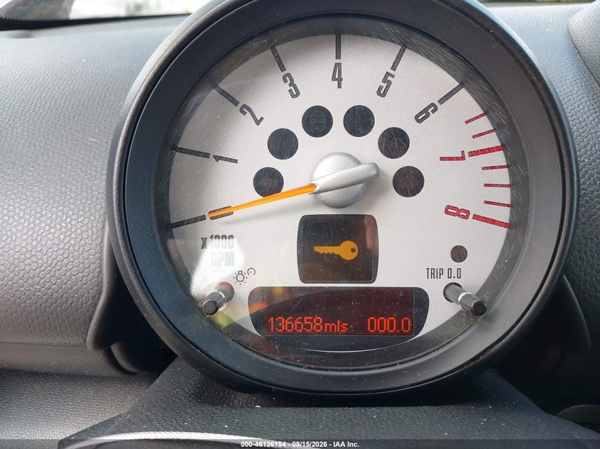 MINI COOPER COUNTRYMAN 2012 VIN WMWZB3C57CWM30780