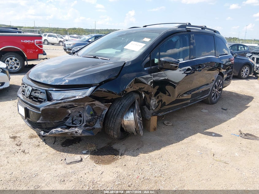 Vin: 5fnrl6h92tb089404, lot: 46635889, honda odyssey elite 20262