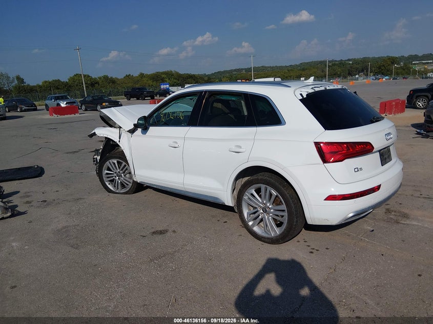 Vin: wa1bnafy5j2012206, lot: 46635890, audi q5 2.0t premium/2.0t tech premium 20183