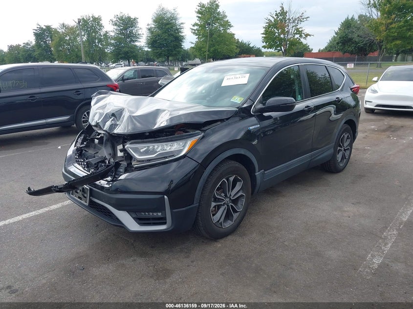 Vin: 7fart6h57me008108, lot: 46635893, honda cr-v hybrid ex 20212