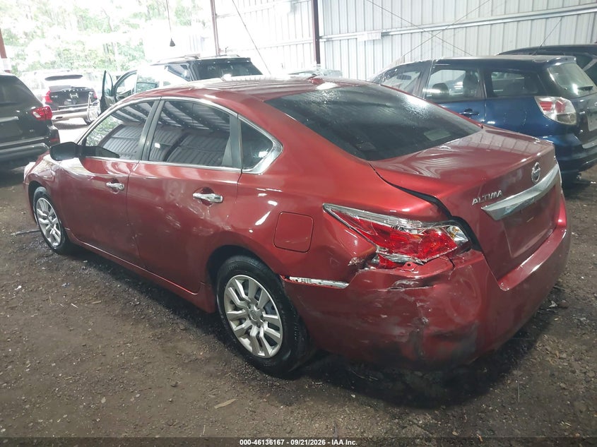 Vin: 1n4al3ap1fc449838, lot: 46635901, nissan altima 2.5/2.5 s/2.5 sl/2.5 sv 20153
