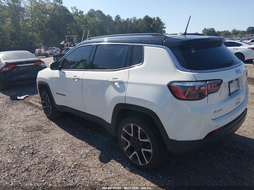 Vin: 3c4njdcb7kt664034, lot: 46635902, jeep compass limited 4x4 20193