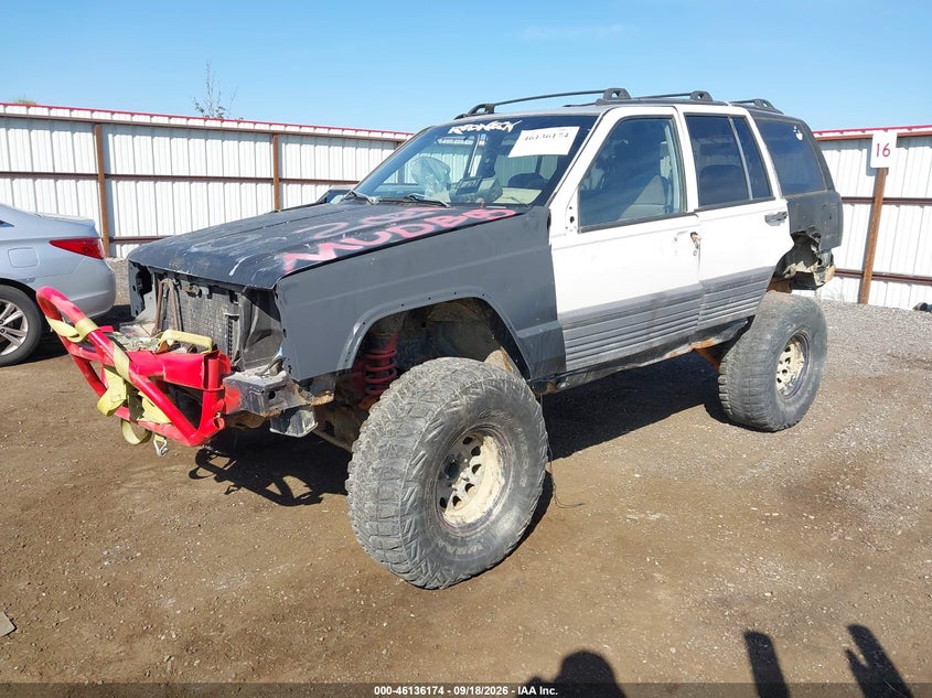1998 Jeep Cherokee, Звичайний знос, IAAI, VIN 1J4GZ78Y4WC123082 — фото 2