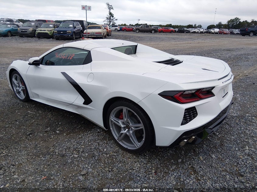 Vin: 1g1yb3d4xm5112060, lot: 46635912, chevrolet corvette stingray rwd  2lt 20213