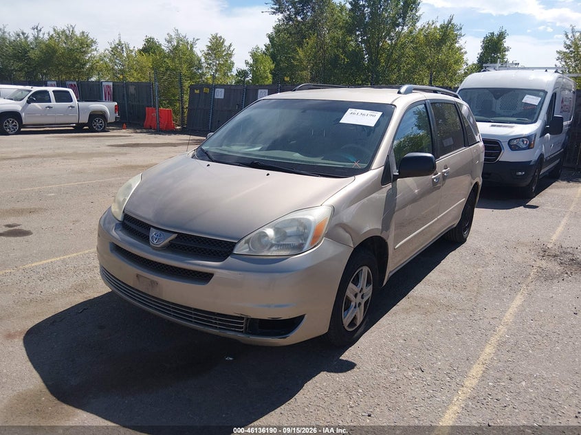 2005 Toyota Sienna, Normal Wear & Tear, IAAI, VIN 5TDZA23CX5S270153 — photo 2