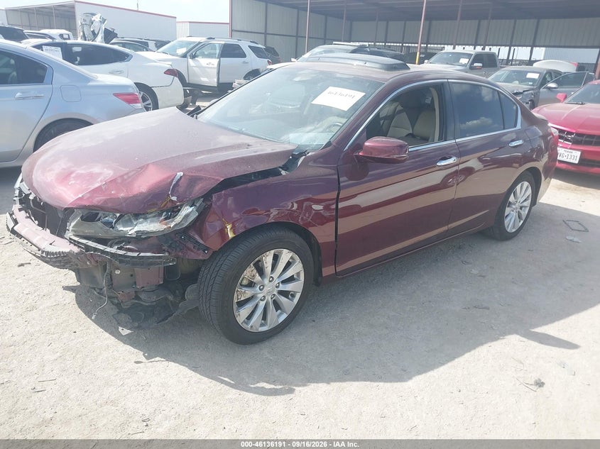 Vin: 1hgcr2f8xfa123224, lot: 46635925, honda accord ex-l 20152