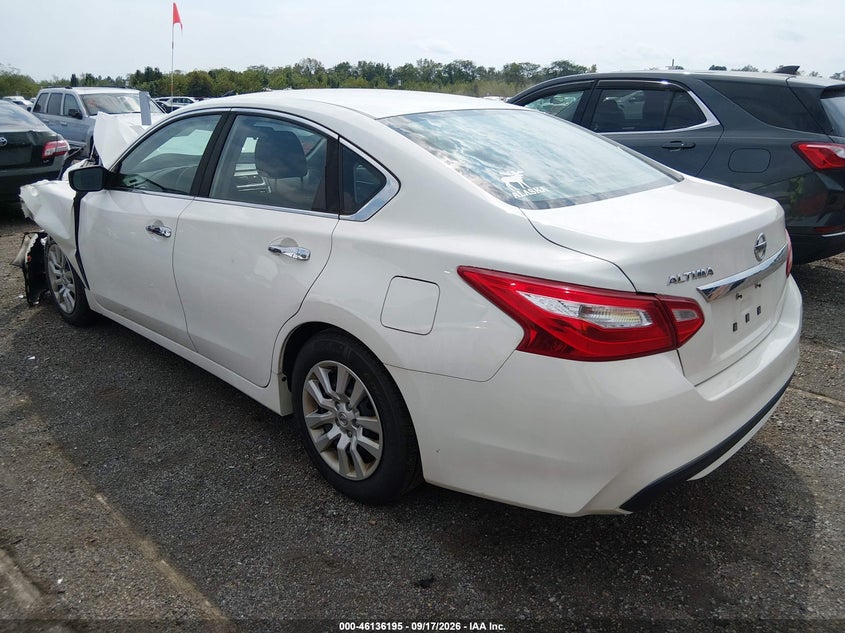 Vin: 1n4al3apxhn350782, lot: 46635929, nissan altima 2.5 s 20173