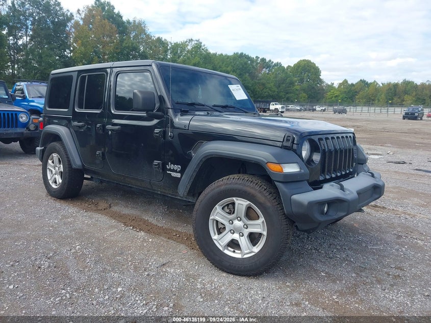Vin: 1c4hjxdgxjw122850, lot: 46635933, jeep wrangler unlimited sport s 4x4 2018 img_1
