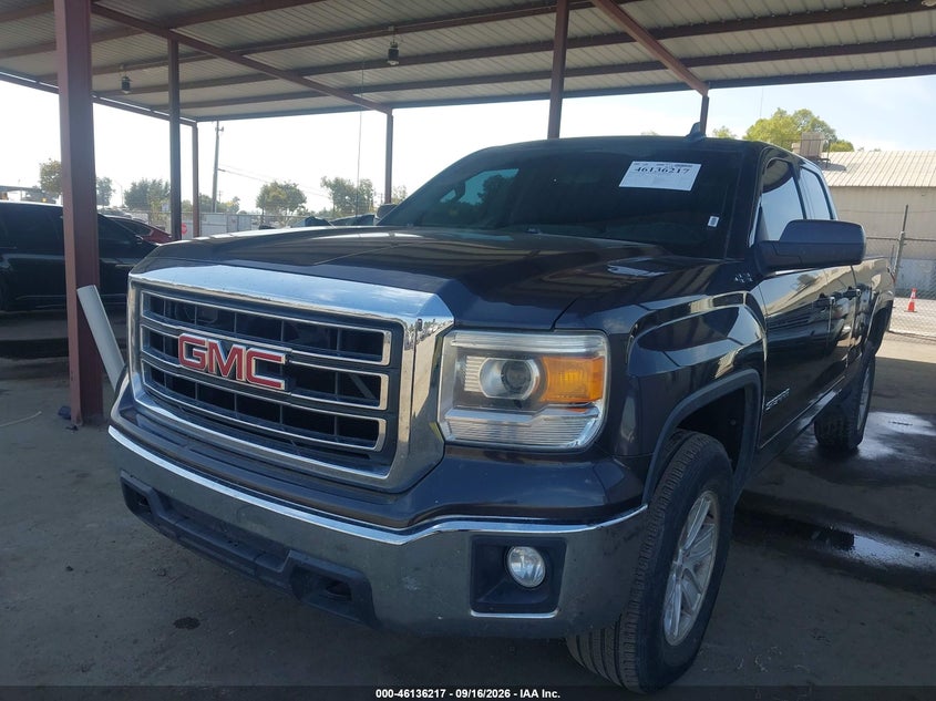 Vin: 1gtv2uec5fz437118, lot: 46635951, gmc sierra 1500 sle 20152