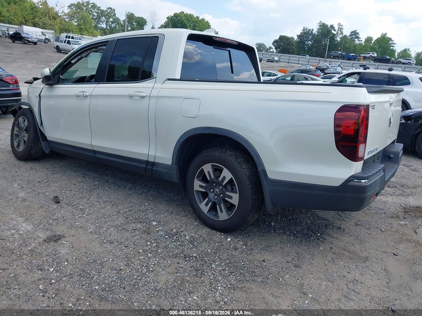 Vin: 5fpyk2f60kb000614, lot: 46635952, honda ridgeline rtl-t 20193