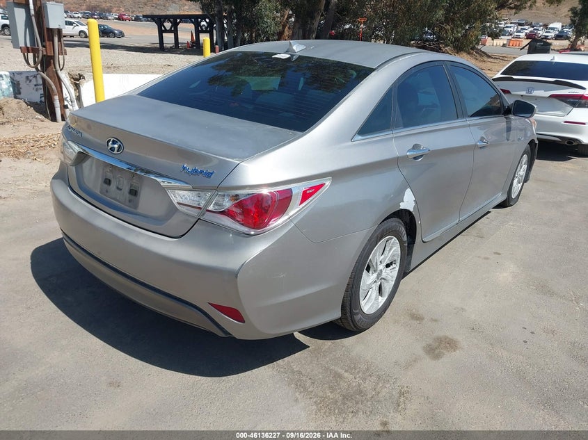Vin: kmhec4a48da064725, lot: 46635961, hyundai sonata hybrid 20134
