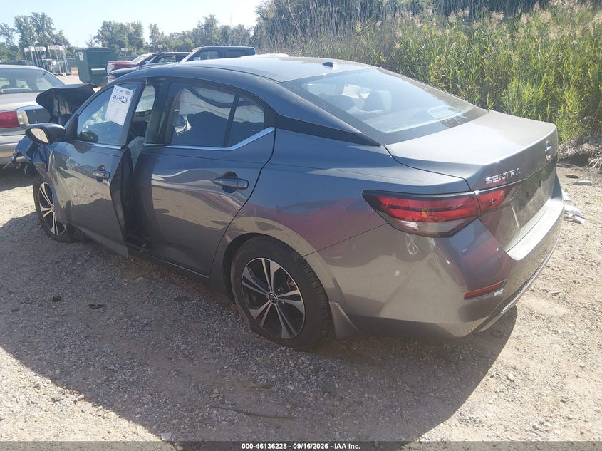 Vin: 3n1ab8cvxly238407, lot: 46635962, nissan sentra sv xtronic cvt 20203