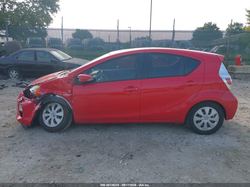 TOYOTA PRIUS C 2013 VIN JTDKDTB31D1540866