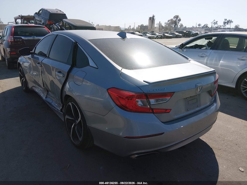 Vin: 1hgcv1f33la097961, lot: 46635989, honda accord sport 20203