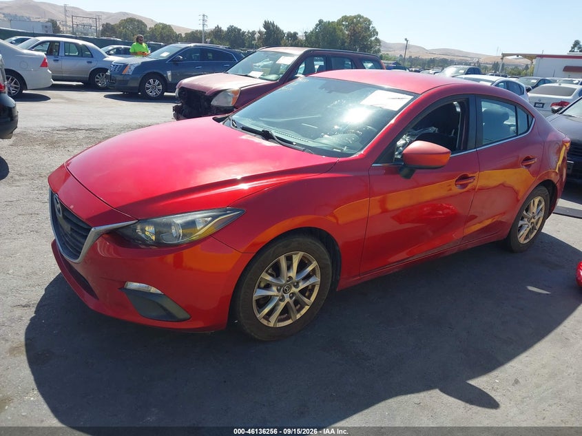 Vin: jm1bm1u72g1331578, lot: 46635990, mazda mazda3 i sport 20162
