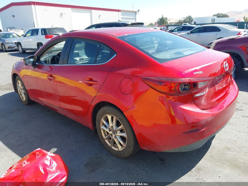 Vin: jm1bm1u72g1331578, lot: 46635990, mazda mazda3 i sport 20163