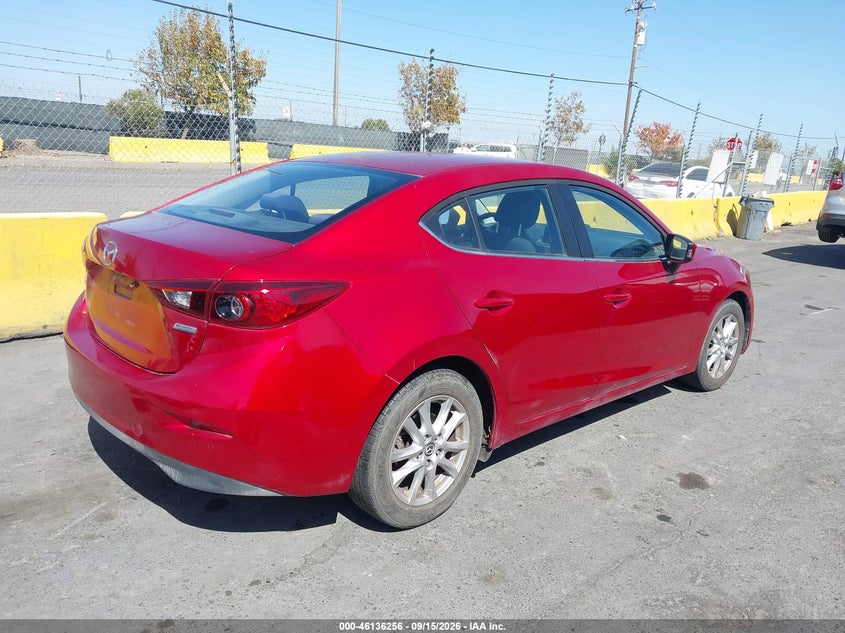 Vin: jm1bm1u72g1331578, lot: 46635990, mazda mazda3 i sport 20164