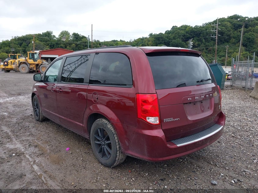 Vin: 2c4rdgeg6kr691926, lot: 46635997, dodge grand caravan gt 20193