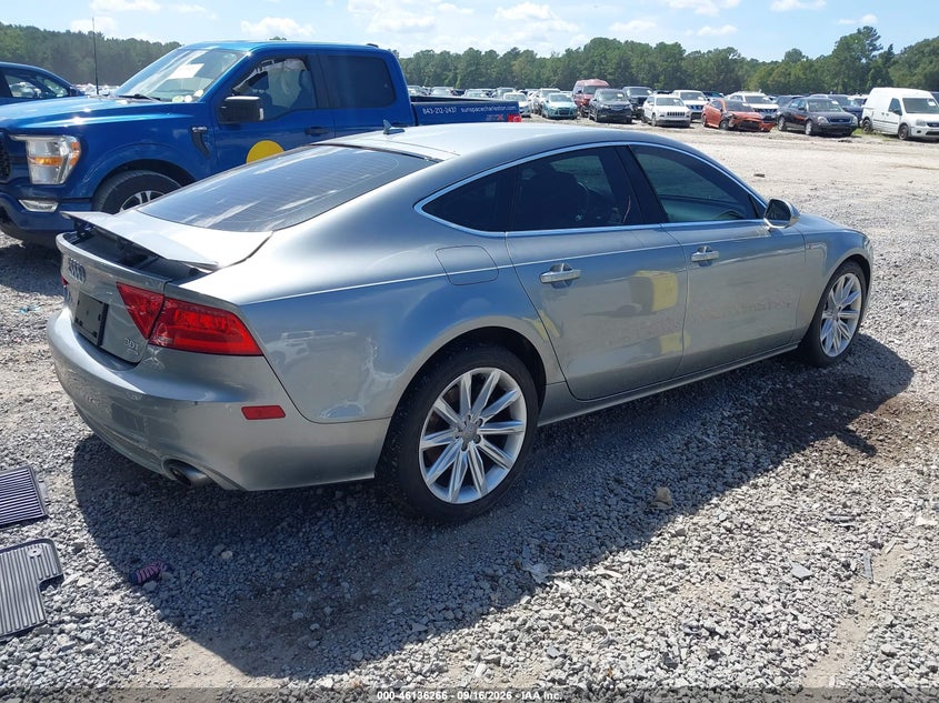 Vin: wauygafc6dn092078, lot: 46636000, audi a7 3.0t premium 20134