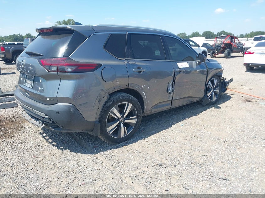 Vin: 5n1at3ca1mc743011, lot: 46636005, nissan rogue sl fwd 20214