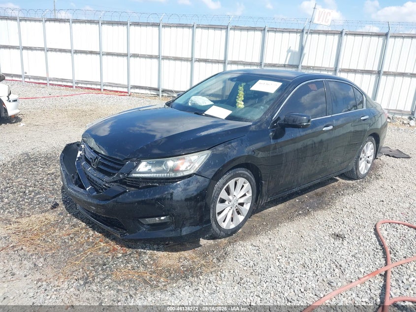 Vin: 1hgcr2f84ea244670, lot: 46636006, honda accord ex-l 20142