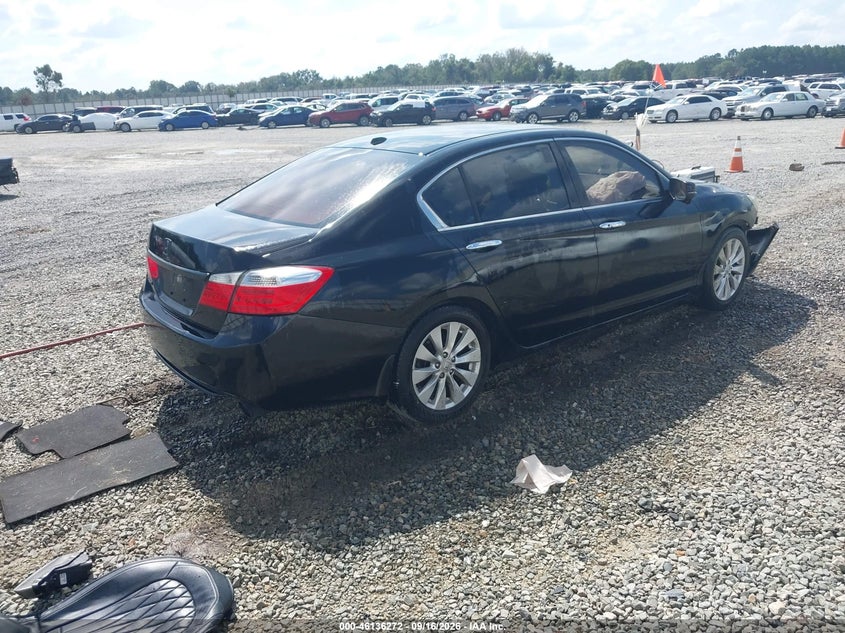 Vin: 1hgcr2f84ea244670, lot: 46636006, honda accord ex-l 20144