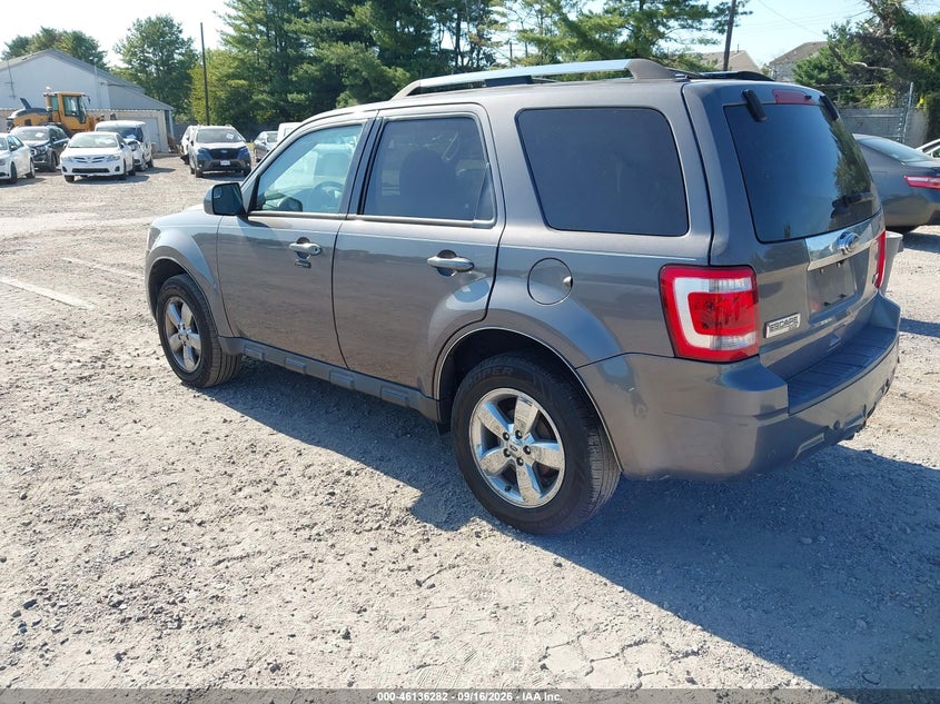 Vin: 1fmcu9eg2ckb48036, lot: 46636016, ford escape limited 20123
