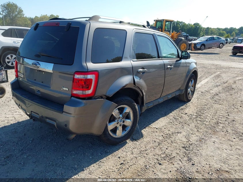 Vin: 1fmcu9eg2ckb48036, lot: 46636016, ford escape limited 20124