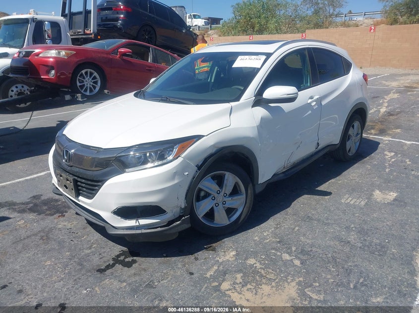 Vin: 3czru5h57km726084, lot: 46636022, honda hr-v ex 20192