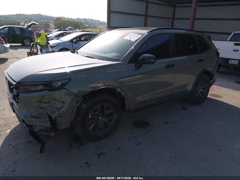 Vin: 7fars6h66te148029, lot: 46636033, honda cr-v hybrid awd trailsport 20262
