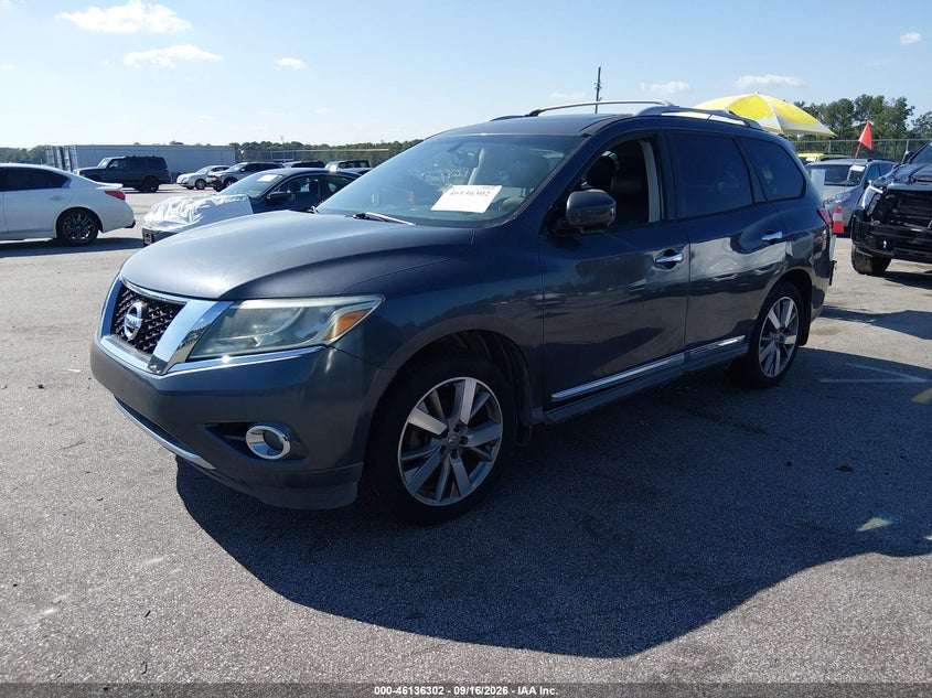 2013 NISSAN PATHFINDER auction photo 2