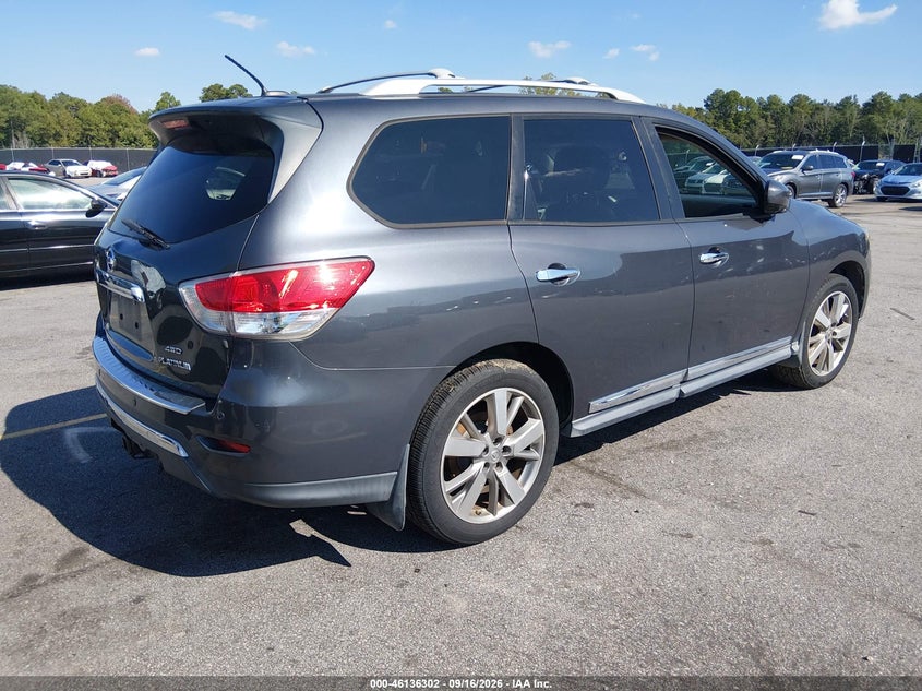 2013 NISSAN PATHFINDER auction photo 4
