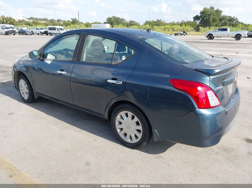 Vin: 3n1cn7ap1hl822536, lot: 46636038, nissan versa 1.6 sv 20173