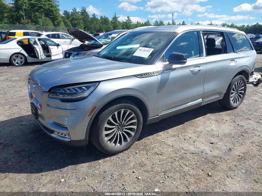 Vin: 5lm5j7xc1lgl04440, lot: 46636045, lincoln aviator reserve 20202