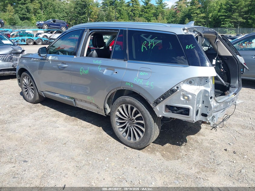 Vin: 5lm5j7xc1lgl04440, lot: 46636045, lincoln aviator reserve 20203