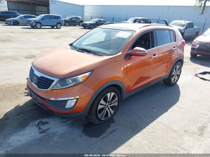 Vin: kndpc3a23d7442209, lot: 46636054, kia sportage ex 20132