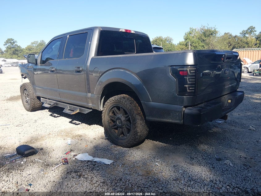 Vin: 1ftew1ef4hfc80103, lot: 46636066, ford f-150 xlt 20173