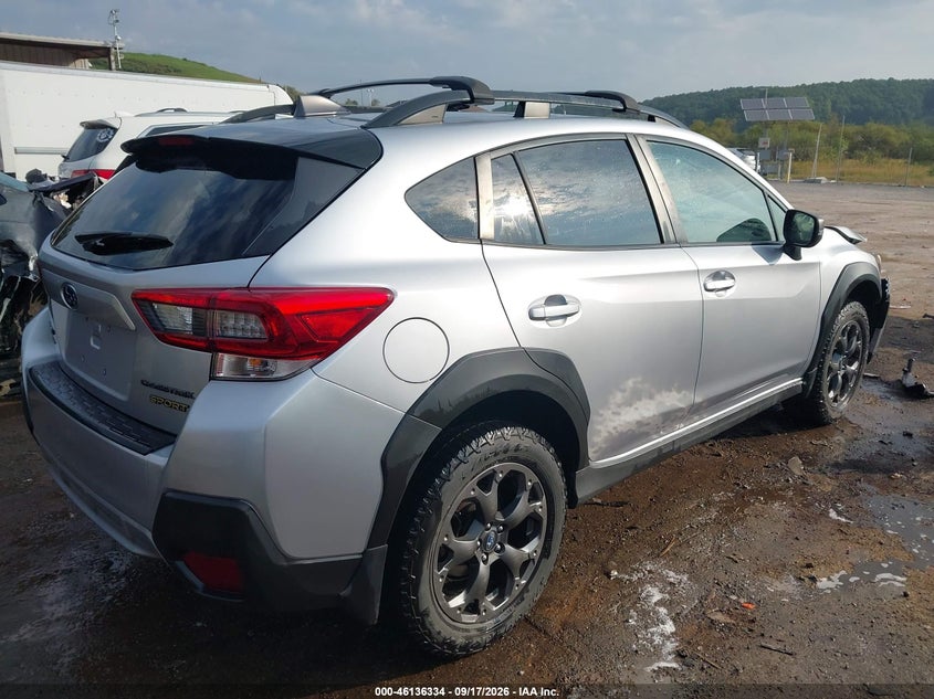 Vin: jf2gthsc9nh257941, lot: 46636068, subaru crosstrek sport 20224